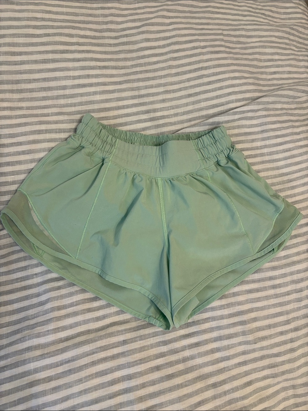 lululemon athletica Hottie Hot Mint Green Women's Athletic Shorts
